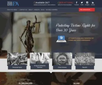 Fdazar.com(Experienced Personal Injury Law Firm in Denver) Screenshot