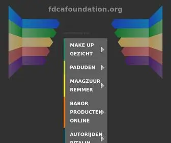 Fdcafoundation.org(fdcafoundation) Screenshot