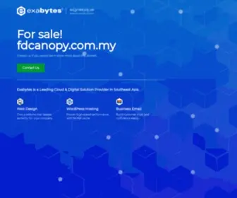 Fdcanopy.com.my(FDCanopy & Deco Sdn Bhd) Screenshot