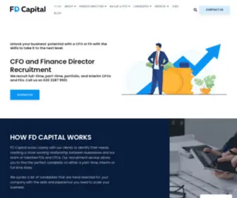 Fdcapital.co.uk(Finance Director Recruitment & CFO Recruitment Specialists) Screenshot