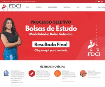 Fdci.br(Faculdade de Direito de Cachoeiro de Itapemirim) Screenshot