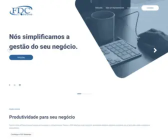 FDcsistemas.com.br(Sistema de gestão empresarial) Screenshot
