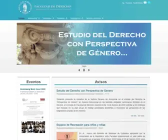 Fder.edu.uy(Facultad de Derecho) Screenshot