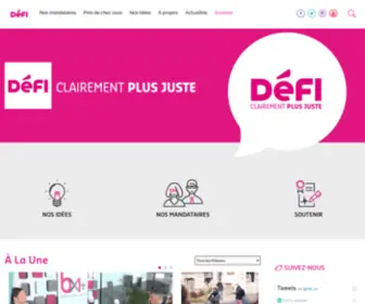 FDF.be(DéFI) Screenshot