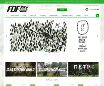 FDfbikeshop.cz(FDF Bike Shop) Screenshot