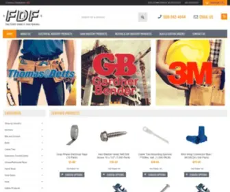 Fdfinc.net(Factory Direct Fastening) Screenshot