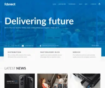 Fdirect.eu(B2B distributor of photo) Screenshot