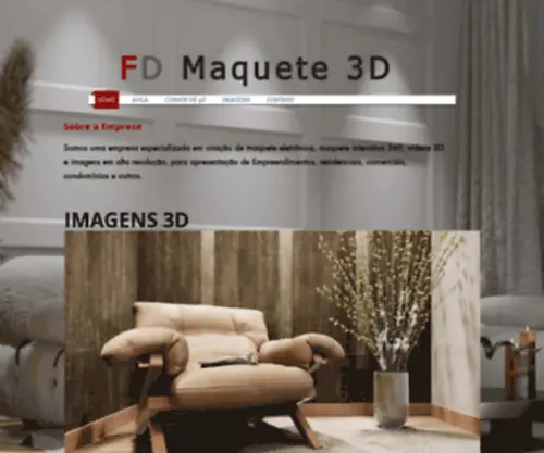 Fdmaquete3D.com(Maquete) Screenshot