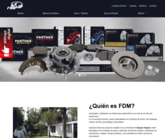 FDM.com.mx(FDM S.A) Screenshot