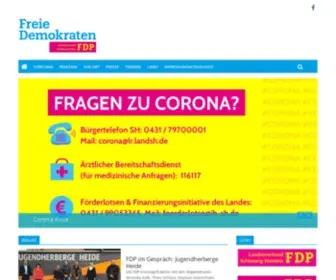 FDP-Dithmarschen.de(FDP Dithmarschen) Screenshot