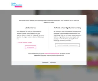 FDP-Fraktion-NRW.de(Aktuelle Informationen der FDP im Landtag Nordrhein) Screenshot