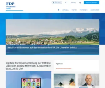 FDP-Schoetz.ch(FDP Schoetz) Screenshot