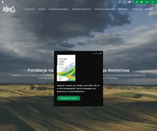 Fdpa.org.pl(Fundacja na Rzecz Rozwoju Polskiego Rolnictwa) Screenshot