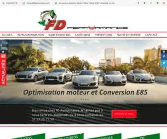 Fdperformance.com(Site en construction) Screenshot