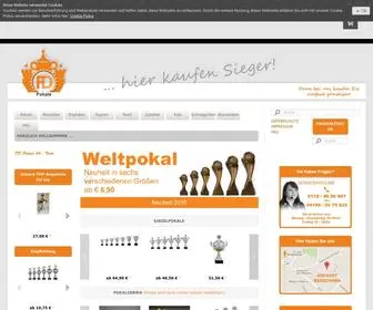 Fdpokale24.de(Pokale) Screenshot