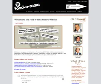 Fdrama.com(Food-A-Rama) Screenshot