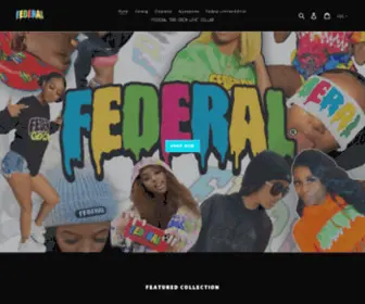 FDRLclothing.com(Federal Inc) Screenshot