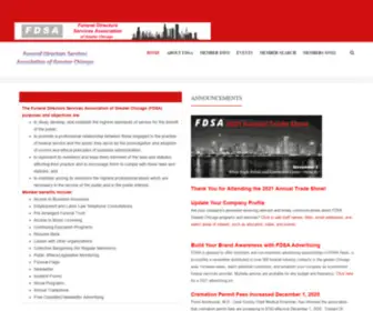 Fdsachicago.org(FDSA Website) Screenshot