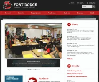 FDSchools.org(The Fort Dodge Community School District) Screenshot