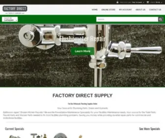 Fdsupply.com(Factory Direct Plumbing Supply) Screenshot