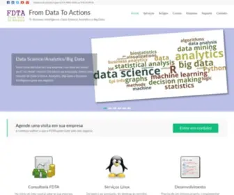 Fdta.com.br(TI, Business Intelligence, Data Science, Analytics e Big Data) Screenshot