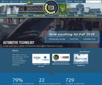 FDTC.edu(Florence-darlington technical college) Screenshot