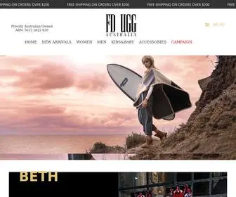 Fdugg.com.au(All our UGG boots are manufactured by an Australian owned company) Screenshot