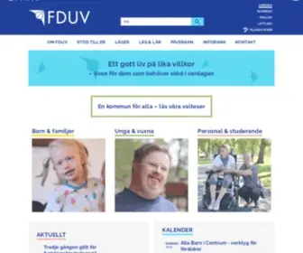 Fduv.fi(För ett gott liv på jämlika villkor) Screenshot