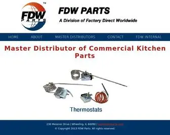 FDwparts.com(FDW Parts) Screenshot