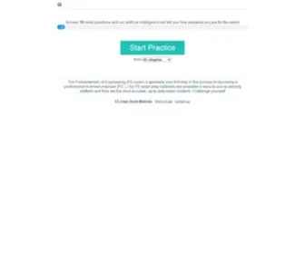 FE-Exam-Prep.com(Fundamentals of Engineering (FE) Exam Preparation) Screenshot
