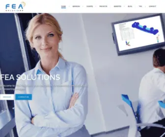 Fea-Solutions.co.uk(FEA-Solutions (UK) Ltd) Screenshot