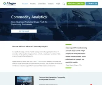 Fea.com(FEA Energy and Commodities Analytics Solution) Screenshot