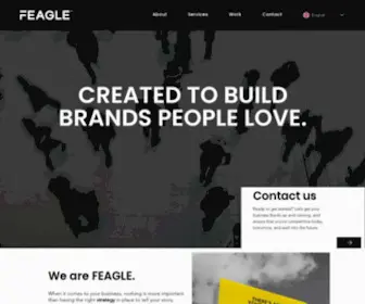 Feagle.be(Strategic Marketing Agency) Screenshot