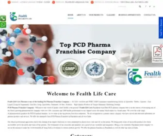 Fealthlifecare.com(PCD Pharma Franchise In Panchkula) Screenshot
