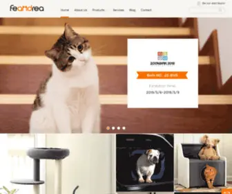 Feandrea.com(Wholesale Pet Products) Screenshot