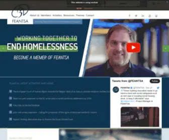 Feantsa.org(Home) Screenshot