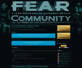 Fear-Community.org(Free FEAR Combat FPS Multiplayer Game) Screenshot