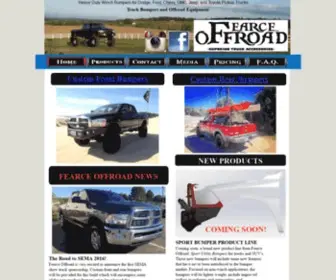 Fearceoffroad.com(Fearce Offroad) Screenshot