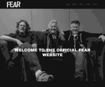 Fearleeving.com(Fear Official) Screenshot