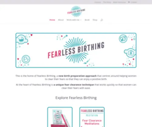 Fearless-Birthing.com(Fearless Birthing) Screenshot