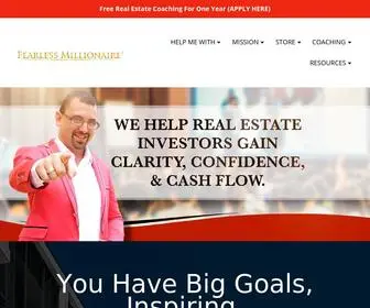 Fearless-Millionaire.com(Get Started in Real Estate) Screenshot