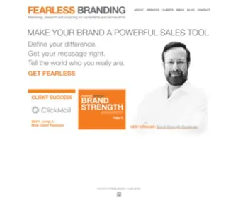 Fearlessbranding.com(Fearless Branding) Screenshot
