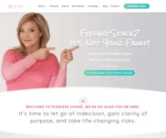 Fearlessliving.org(Fearless Living) Screenshot