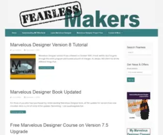 Fearlessmakers.com(Fearlessmakers) Screenshot
