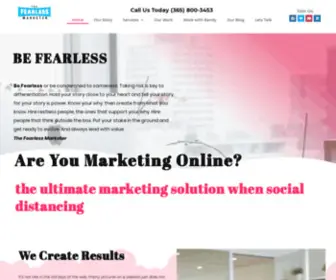 Fearlessmarketer.com(Toronto's Number 1 Marketing Agency) Screenshot