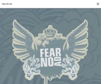 Fearnoad.com(Advertising, design, marketing) Screenshot