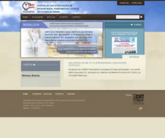 Feasapeb.com.br(Federação das Associações de Aposentados) Screenshot