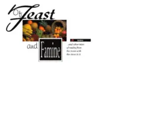 Feastandfamine.com(Feastandfamine) Screenshot