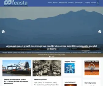 Feasta.org(The Foundation for the Economics of Sustainability) Screenshot