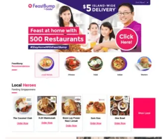 Feastbump.com(Oddle Eats) Screenshot